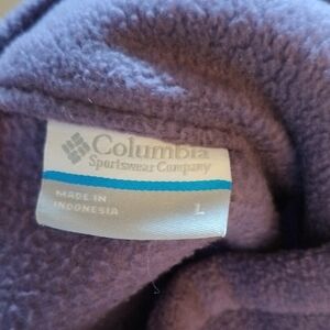 Columbia Purple Fleece Outerwear